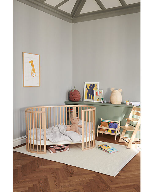 Stokke Letto Evolutivo Sleepi V3 - Marrone - Legno di Faggio Culle e Ceste