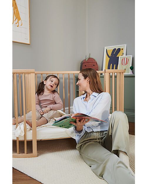 Stokke Letto Evolutivo Sleepi V3 - Marrone - Legno di Faggio Culle e Ceste