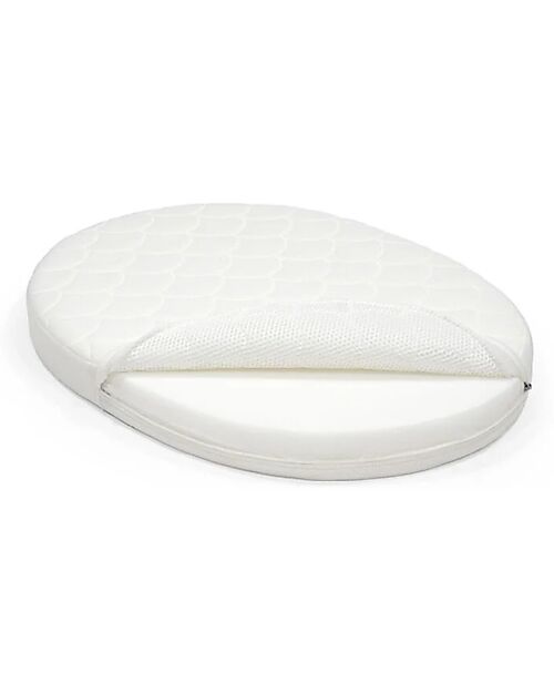 Stokke Materasso per Culla Sleepi Mini V3/V2 - 59x8,4x76,4 cm - Strati di Mesh 3D Traspirante Materassi
