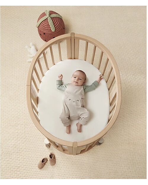 Stokke Materasso per Culla Sleepi Mini V3/V2 - 59x8,4x76,4 cm - Strati di Mesh 3D Traspirante Materassi