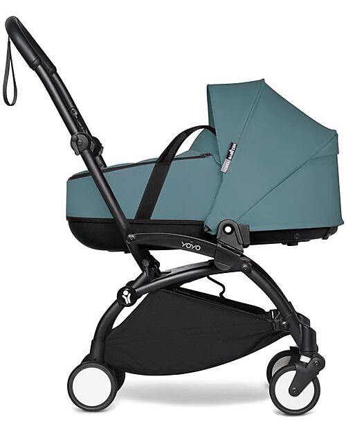 Stokke Navicella Bassinet 0+ - Aqua - Compatibile con Telaio YOYO3 Carrozzine e Navicelle