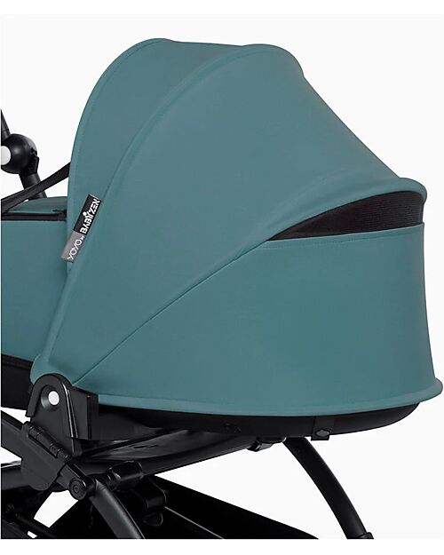 Stokke Navicella Bassinet 0+ - Aqua - Compatibile con Telaio YOYO3 Carrozzine e Navicelle