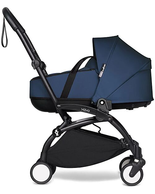 Stokke Navicella Bassinet 0+ - Blu Navy - Compatibile con Telaio YOYO3 Carrozzine e Navicelle