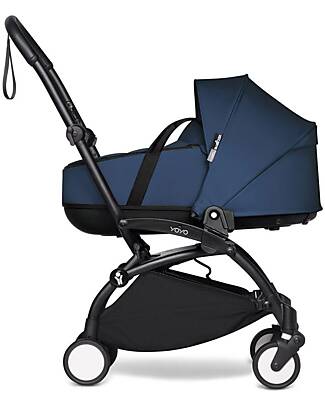 Stokke Navicella Bassinet 0+ - Blu Navy - Compatibile con Telaio YOYO3 Carrozzine e Navicelle