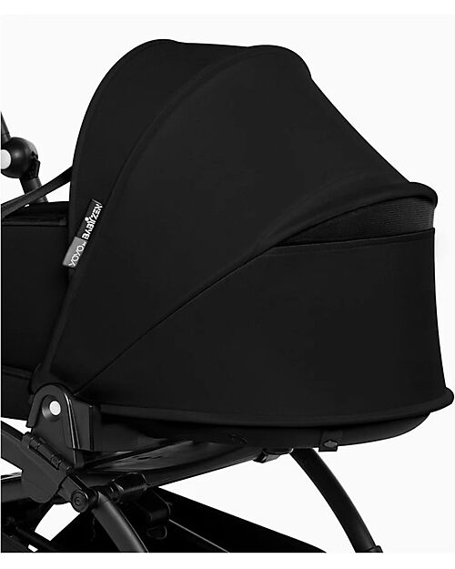 Stokke Navicella Bassinet 0+ - Nero - Compatibile con Telaio YOYO3 Carrozzine e Navicelle