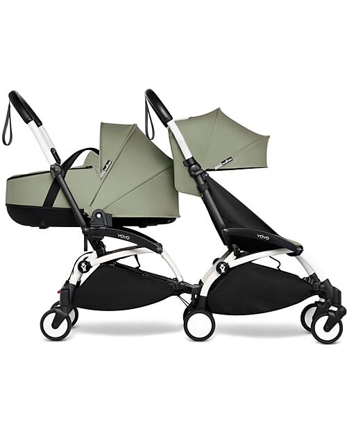 Stokke Navicella Bassinet 0+ - Olive - per Telaio YoYo Carrozzine e Navicelle