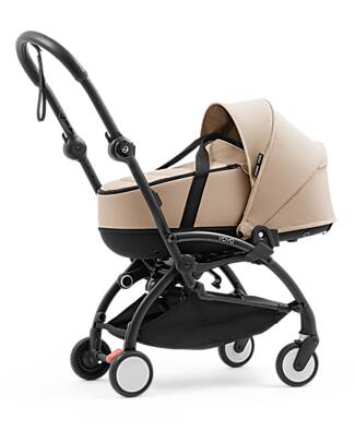 Stokke Navicella Bassinet 0+ - Taupe - Compatibile con Telaio YOYO6 Carrozzine e Navicelle