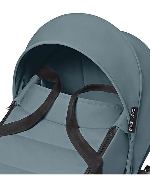 Stokke Navicella per Neonati 0+ - Aqua - per Passeggino YOYO Carrozzine e Navicelle