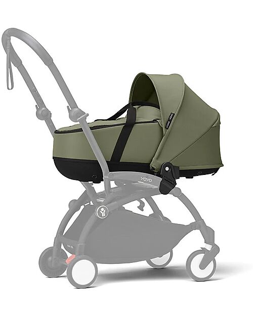 Stokke Navicella per Neonati 0+ - Olive - per Passeggino YOYO Carrozzine e Navicelle