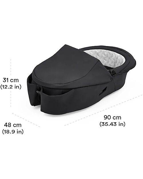 Stokke Navicella Xplory X - Rich Black Carrozzine e Navicelle