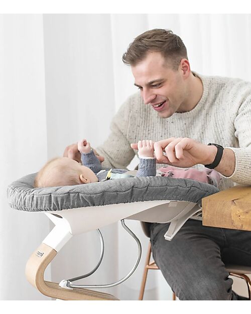 Stokke Newborn Set per Seggiolone Evolutivo Nomi - Bianco / Grigio Rosa Accessori per Seggioloni