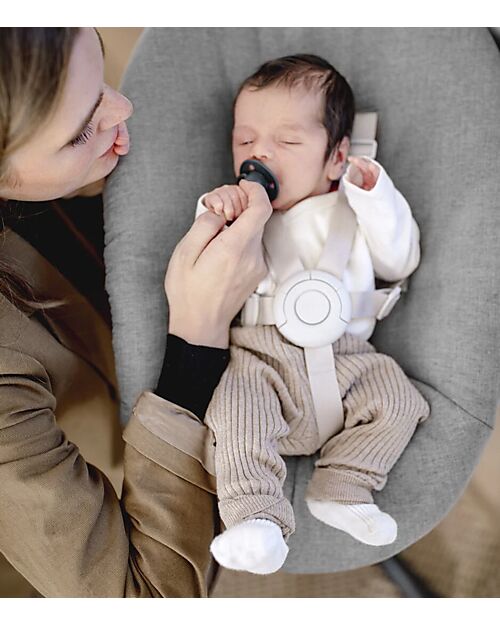 Stokke Newborn Set per Seggiolone Evolutivo Nomi - Grigio / Grigio Blu Accessori per Seggioloni