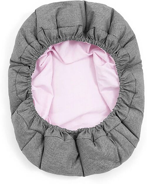 Stokke Newborn Set per Seggiolone Evolutivo Nomi - Grigio / Grigio Rosa Accessori per Seggioloni