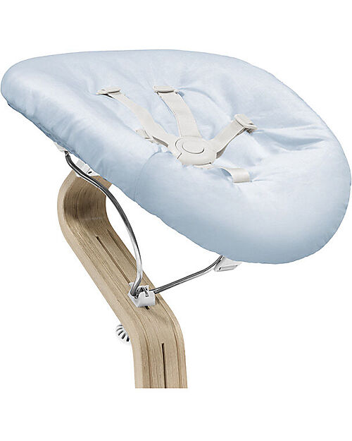 Stokke Newborn Set per Seggiolone Evolutivo Nomi - White / Grey Blue Accessori per Seggioloni