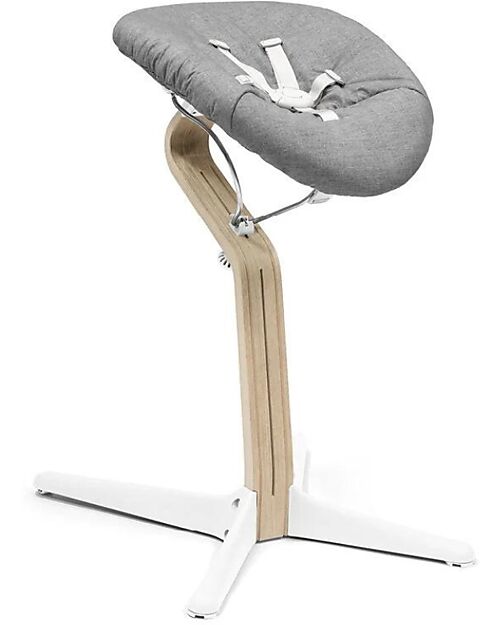 Stokke Newborn Set per Seggiolone Evolutivo Nomi - White / Grey Blue Accessori per Seggioloni