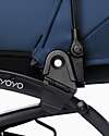 Stokke Ombrello Parasole YOYO - Blu Navy - Compatibile con Passeggino o Carrozzina BABYZEN Ombrellini Parasole