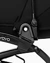 Stokke Ombrello Parasole YOYO - Nero - Compatibile con Passeggino o Carrozzina BABYZEN Ombrellini Parasole