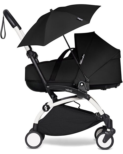Stokke Ombrello Parasole YOYO - Nero - Compatibile con Passeggino o Carrozzina BABYZEN Ombrellini Parasole
