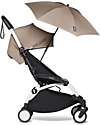 Stokke Ombrello Parasole YOYO - Taupe - Compatibile con Passeggino o Carrozzina BABYZEN Ombrellini Parasole