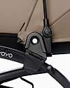 Stokke Ombrello Parasole YOYO - Taupe - Compatibile con Passeggino o Carrozzina BABYZEN Ombrellini Parasole