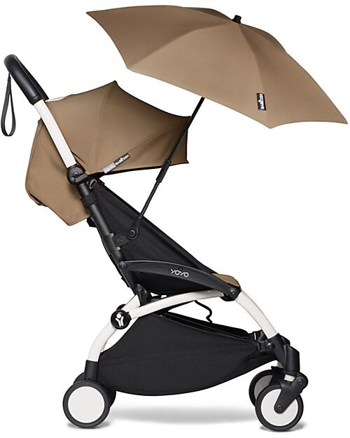 Stokke Ombrello Parasole YOYO - Toffee - Compatibile con Passeggino o Carrozzina BABYZEN Ombrellini Parasole