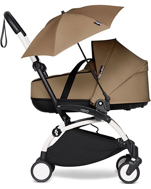 Stokke Ombrello Parasole YOYO - Toffee - Compatibile con Passeggino o Carrozzina BABYZEN Ombrellini Parasole