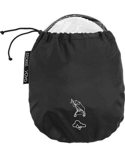 Stokke Parapioggia per Seduta 6+ Passeggino YOYO5 - Nero Accessori Vari