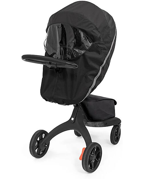 Stokke Parapioggia Xplory X - Nero - Compatibile con Seggiolino e Navetta Stokke Xplory X Parapioggia