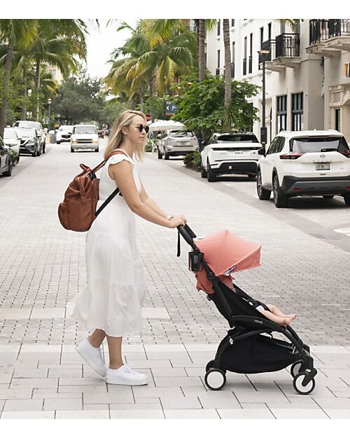 Stokke Passeggino BABYZEN YOYO 2 - Telaio Nero + Rivestimento Ginger 6+ Passeggini Leggeri