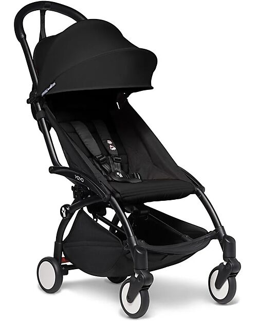 Stokke  Passeggino BABYZEN YOYO 2 - Telaio Nero + Rivestimento Nero 6+ Passeggini Leggeri