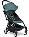 Stokke Passeggino Duo BABYZEN YOYO 2 - Telaio Nero + Rivestimento Acqua 0+ e 6+ Passeggini Trio e Duo