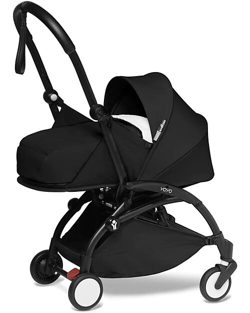 Stokke Passeggino Duo BABYZEN YOYO 2 - Telaio Nero + Rivestimento Nero 0+ e 6+ Passeggini Trio e Duo