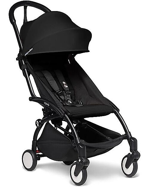 Stokke Passeggino Duo BABYZEN YOYO 2 - Telaio Nero + Rivestimento Nero 0+ e 6+ Passeggini Trio e Duo