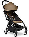 Stokke  Passeggino Duo BABYZEN YOYO 2 - Telaio Nero + Rivestimento Toffee0+ e 6+ Passeggini Trio e Duo