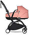 Stokke Passeggino Duo YOYO 2 - Telaio Bianco + Navicella Bassinet Ginger 0+ e 6+ Passeggini Trio e Duo
