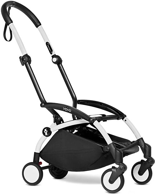 Stokke Passeggino Duo YOYO 2 - Telaio Bianco + Navicella Bassinet Ginger 0+ e 6+ Passeggini Trio e Duo