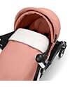 Stokke Passeggino Duo YOYO3 Ginger - Telaio Bianco - Seduta 6+ e Kit Neonati 0+ Passeggini Trio e Duo