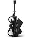Stokke Passeggino Duo YOYO3 Nero - Telaio Bianco - Seduta e Kit Neonato 0+ Passeggini Leggeri