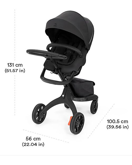 Stokke Passeggino Xplory X - Rich Black Passeggini Classici