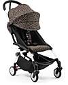 Stokke Passeggino YOYO3 Telaio Bianco e Seduta Leopard - Dai 6 Mesi Passeggini Leggeri