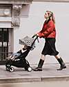 Stokke Passeggino YOYO3 Telaio Bianco e Seduta Zebra - Dai 6 Mesi Passeggini Leggeri