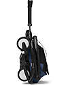 Stokke Passeggino YOYO3 Telaio Nero e Seduta Air France Blue - Dai 6 Mesi Passeggini Leggeri