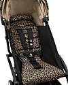 Stokke Passeggino YOYO3 Telaio Nero e Seduta Leopard - Dai 6 Mesi Passeggini Leggeri
