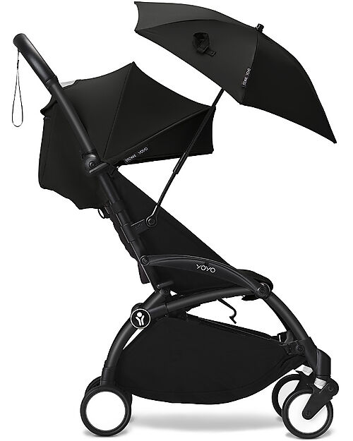 Stokke Passeggino YOYO3 Telaio Nero e Seduta Nera - Dai 6 Mesi Passeggini Leggeri
