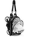 Stokke Passeggino YOYO3 Telaio Nero e Seduta Zebra - Dai 6 Mesi Passeggini Leggeri