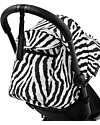 Stokke Passeggino YOYO3 Telaio Nero e Seduta Zebra - Dai 6 Mesi Passeggini Leggeri