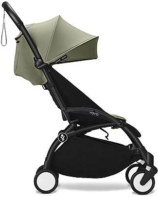 Stokke Poggiagambe per Passeggino Yoyo3 - Nero - Facile da Montare Pedane
