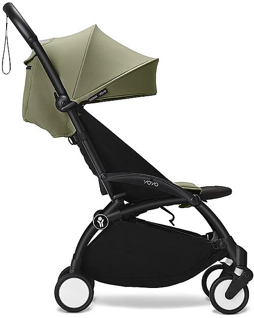 Stokke Poggiagambe per Passeggino Yoyo3 - Nero - Facile da Montare Pedane