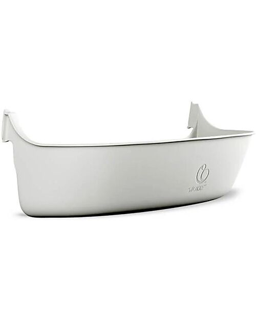 Stokke Portaoggetti per Sedia Evolutiva Tripp Trapp - Bianco - Senza BPA Accessori per Seggioloni
