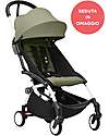 Stokke Promo Passeggino YOYO3 Telaio Bianco e Seduta 6+ Olive in Omaggio Passeggini Leggeri
